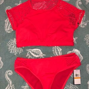 Jag fishnet swimsuit